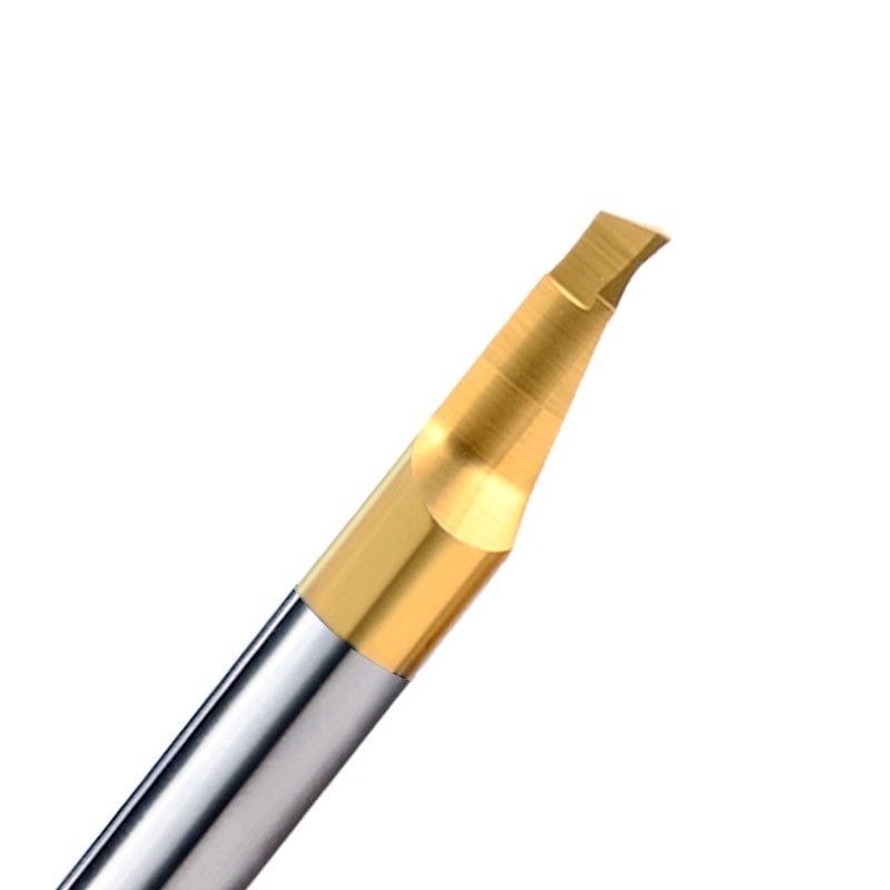 Nano recubrimiento herramienta de perforación de agujeros pequeños, herramienta de ranura de cara profunda para girar perfiles