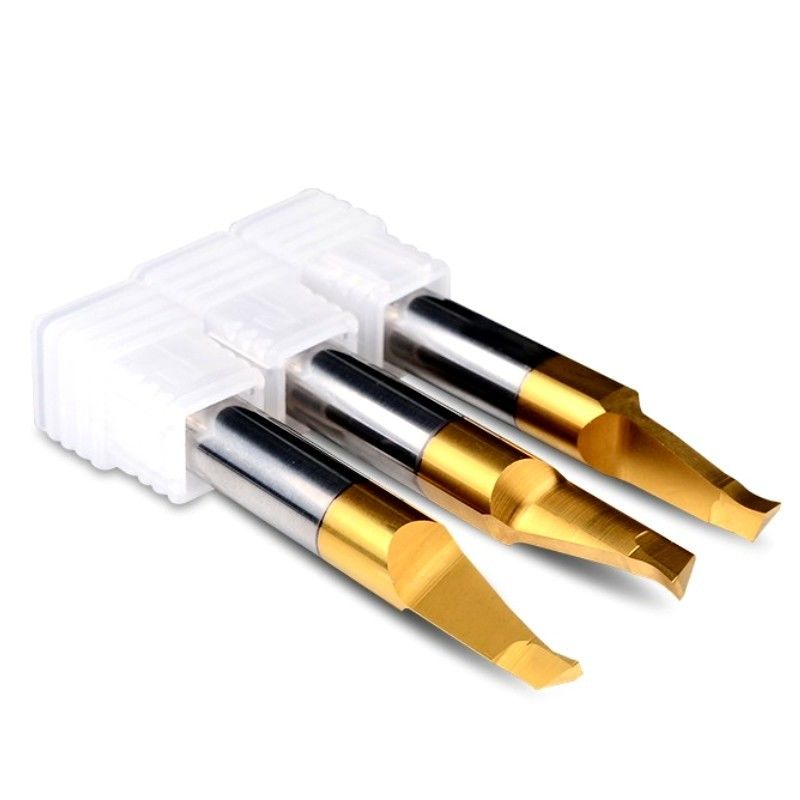 Nano recubrimiento herramienta de perforación de agujeros pequeños, herramienta de ranura de cara profunda para girar perfiles