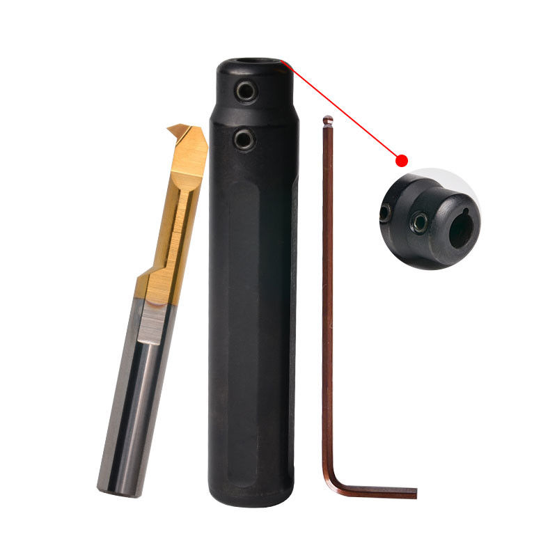 CNC MIR Carburo sólido Micro barras de taladro Nano recubrimiento para el taladro de hilo