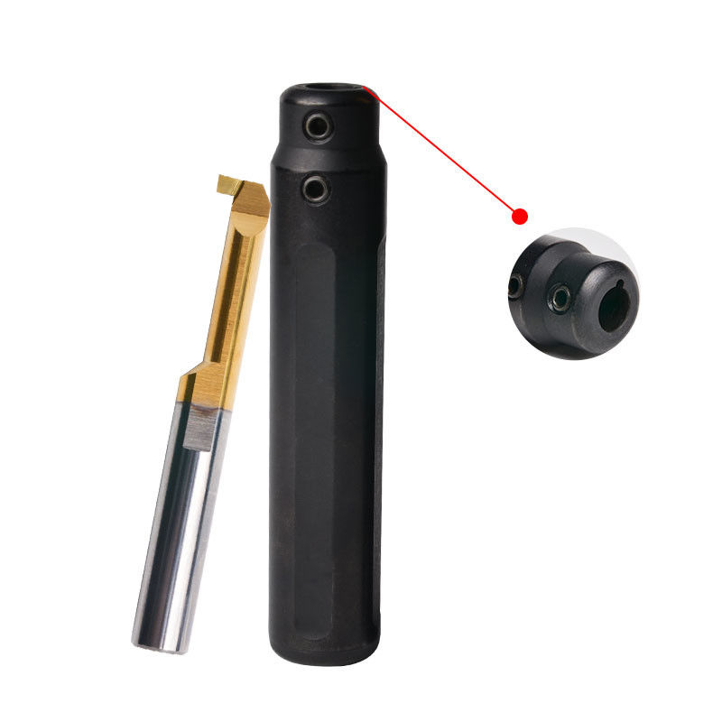 Carburo de tungsteno pequeñas herramientas de ranura interna de color dorado ISO certificado