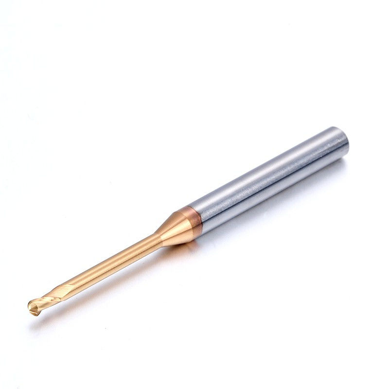 Cortador de corte de cuello largo de micro ranura profunda, 0,1 mm de radio de esquina