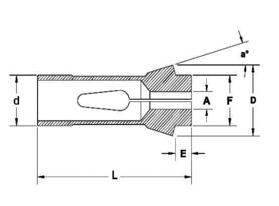 Cuchillo de acero de resorte de torno suizo Collets de agujero de ranura lisa superficie para el torno CNC