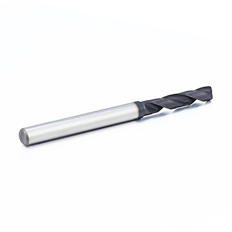Madera de refrigeración interna de carburo sólido CNC bits redondo de la vara tipo flauta recta