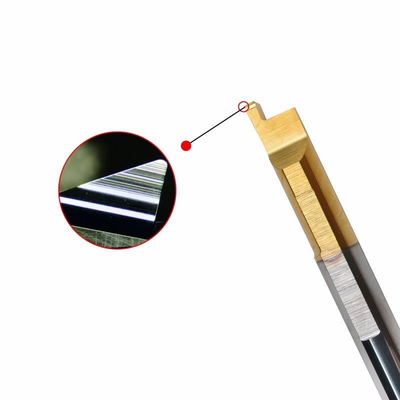 MFR Torno Máquina de corte de broca de broca pequeña carburo sólido fácil de instalar cara ranura de broca de broca de barra herramienta