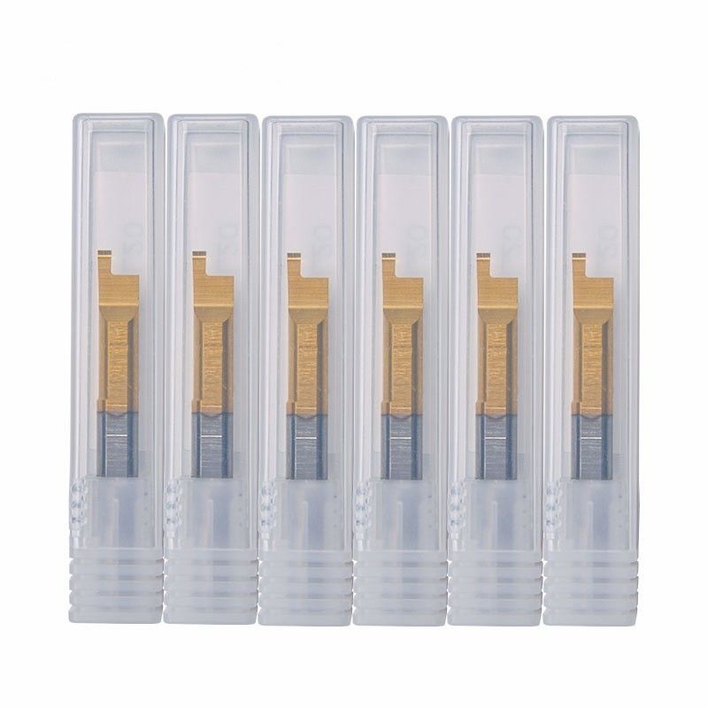 MFR Torno Máquina de corte de broca de broca pequeña carburo sólido fácil de instalar cara ranura de broca de broca de barra herramienta